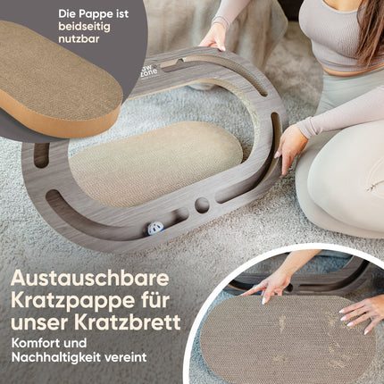 Wechselpappe für Kratzbrett