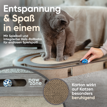 Kratzbrett mit austauschbarer Kratzpappe