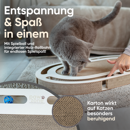 Kratzbrett mit austauschbarer Kratzpappe