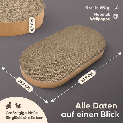 Wechselpappe für Kratzbrett